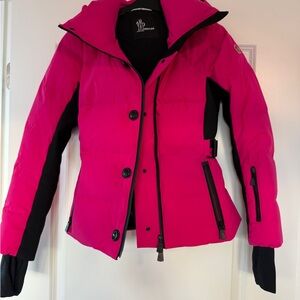 Moncler Grenoble Guyane Hooded Down Ski Jacket